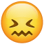 Emoji är bestört på Whatsapp U+1F616