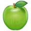 Grönt äpple Whatsapp U+1F34F