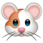 Hamster emoji U+1F439