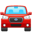 Bilen framifrån U+1F698