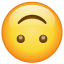 Smileyn är upp och ner U+1F643