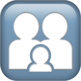 familj: vuxen, vuxen, barn