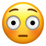 Rodnande Whatsapp-smiley ansikte