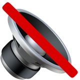 Avstängd högtalare