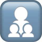 familj: kvinna, flicka, flicka