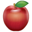 Rött äpple emoji U+1F34E Rött äpple emoji U+1F34E